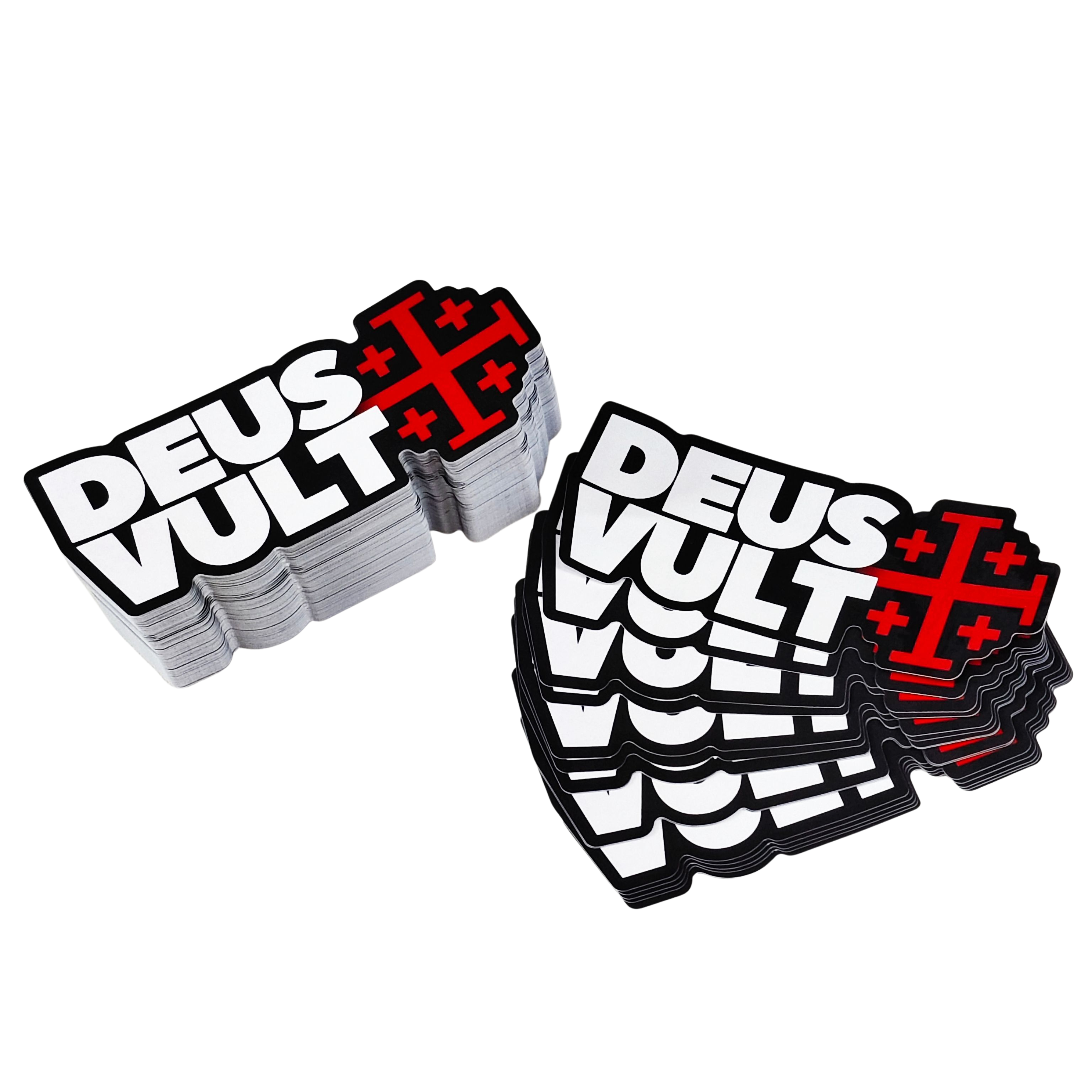 DEUS VULT Stickers