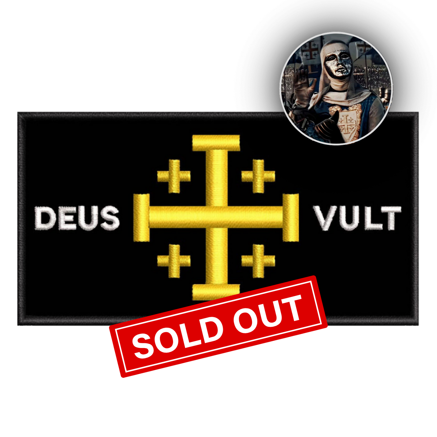 Jerusalem Cross - DEUS VULT