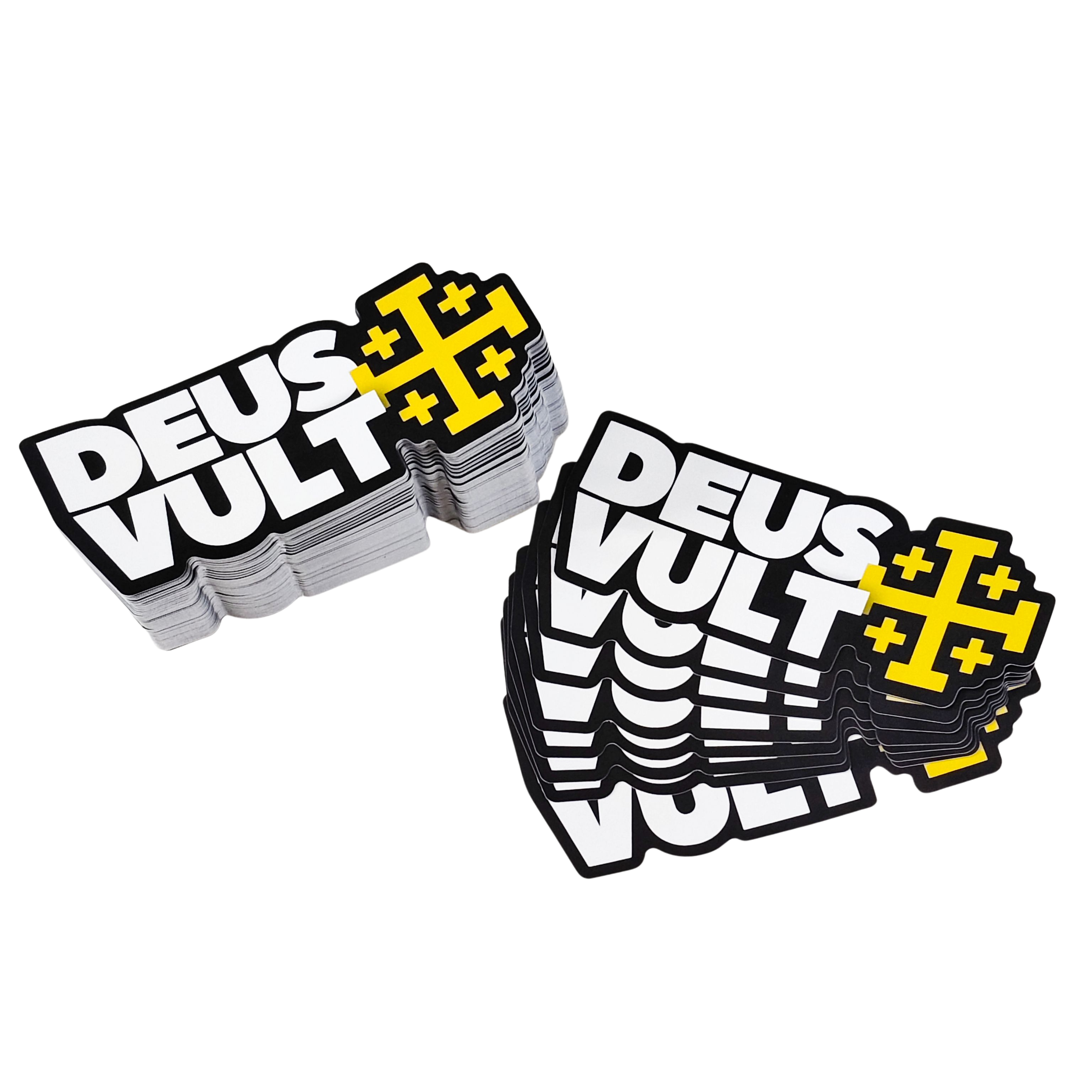 DEUS VULT Stickers