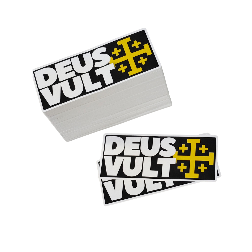 DEUS VULT Stickers