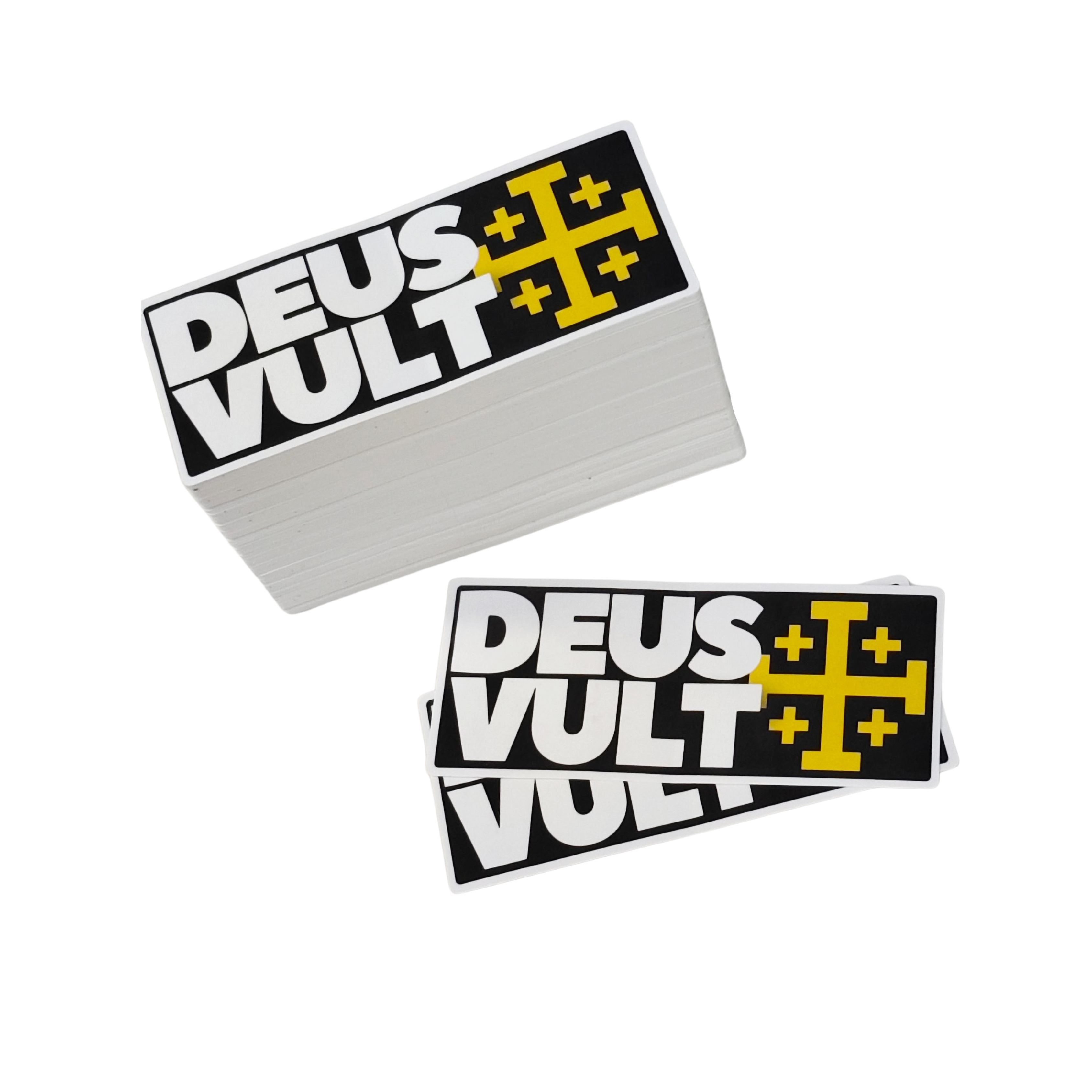 DEUS VULT Stickers