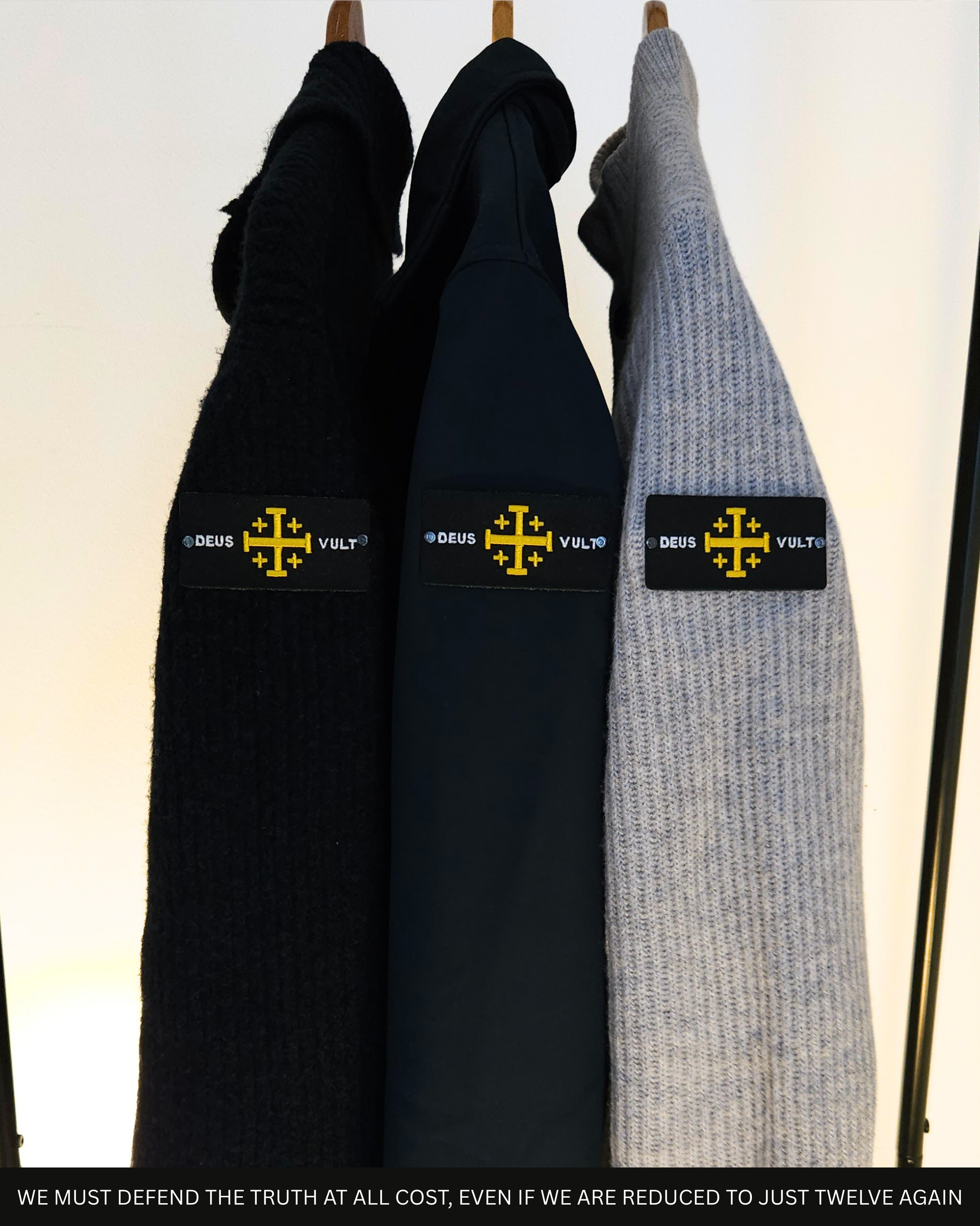 Jerusalem Cross - DEUS VULT