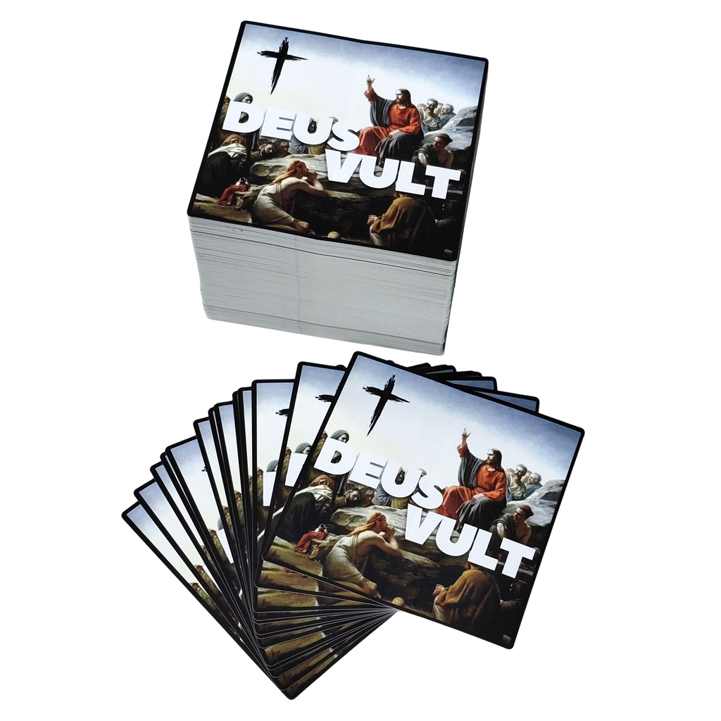 DEUS VULT Stickers