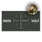 Jerusalem Cross - SHADOW GRAY