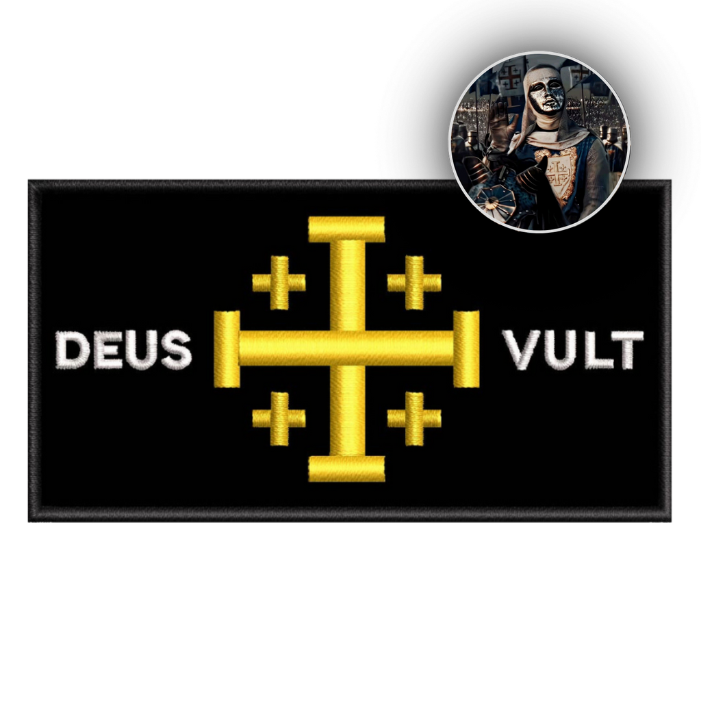 Jerusalem Cross - DEUS VULT