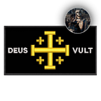 Jerusalem Cross - DEUS VULT