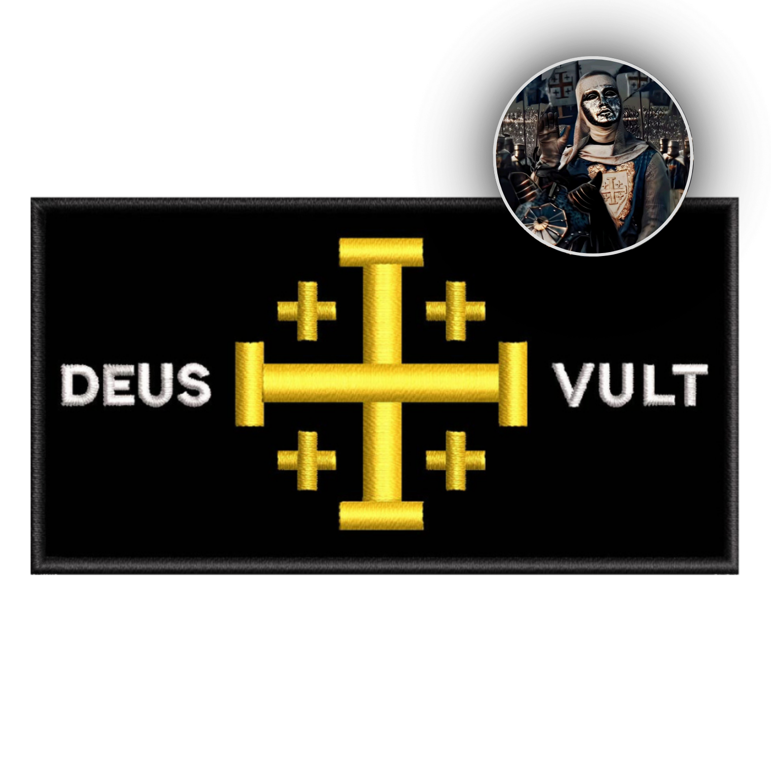 Jerusalem Cross - DEUS VULT